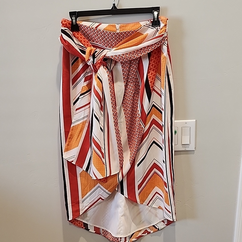 Banana Republic Multicolor Chevron Skirt